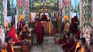 Kyabje Yongyal Dorje Chang Visits Shar Gaden Monastery 2