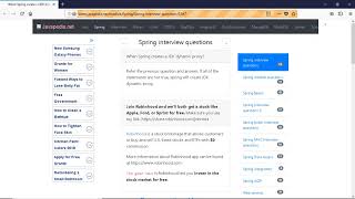 When Spring creates a JDK dynamic proxy? | javapedia.net