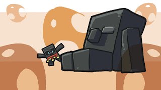 Tuff Golem Got a Sniffer's Egg From The Rascal | Minecraft Mob Vote 2022 Animation