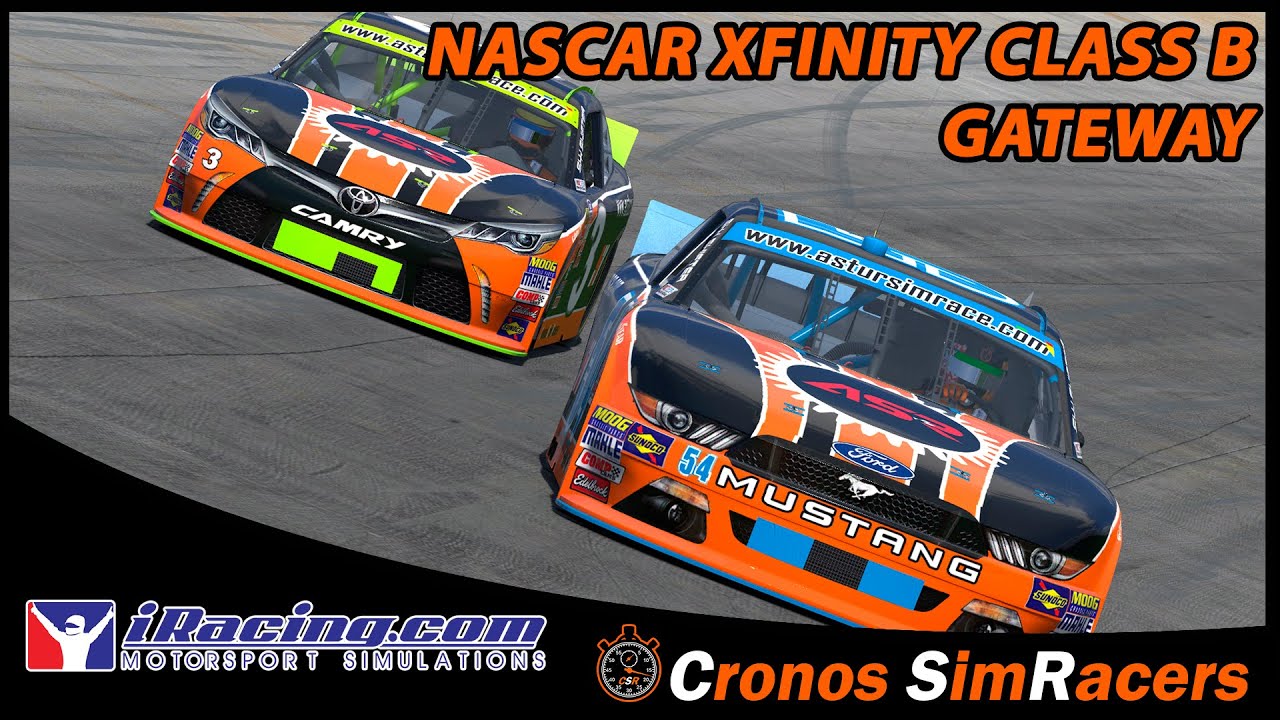 IRacing / Nascar XFinity Class B / Gateway - YouTube