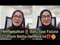 Mengejutkan‼️Baru Saja Fazura Dedahkan Nama Lelaki Ini⁉️😍