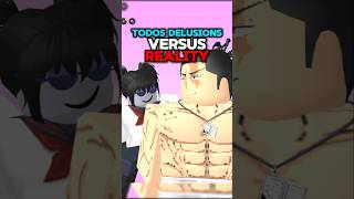 Todo's Delusions VS Reality #jujutsushenanigans #roblox #foryou #shenanigans #jjk #jjs #anime