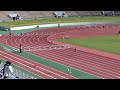 2022 第4回県記録会 高校・一般女子400mh