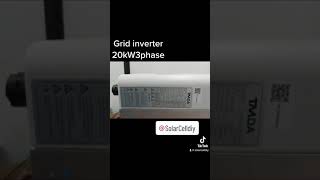 TMDA grid tie inverter 20kW 3phase