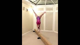 ❤️ GYMNAST KARINA DOES GYMNASTICS TUMBLING DANCE CIRCUS ❤️