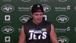 "My Job Was To Hit & I Did" | Braxton Berrios Media Availability | The New York Jets | NFL