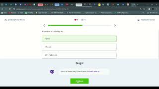 09 JavaScript Functions | Introduction to JavaScript | Sololearn