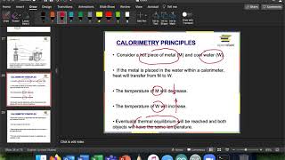 Calorimetry, Part 1