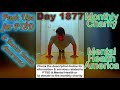 day 1877 5 024 days to go ep 01 5 sets of 22​ push ups challenge for mental health america