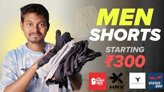 Best SHORTS for MEN Under ₹500 | Myntra Branded Running Men Shorts Haul