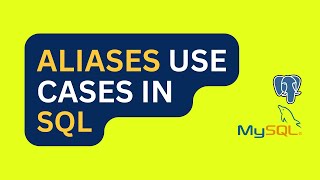 Aliasing in SQL - Joins use case | sql tutorial for beginners| sql for data analysis & data science