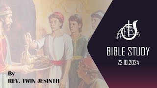 தானியேலின் புத்தகம் - வேதபாடம் - 3 (Book of Daniel - Bible Study - 3) Pastor Twin Jesinth