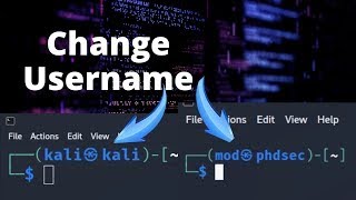 Change Linux Username & Hostname