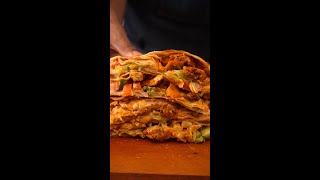 Chicken Shawarma Crunchwrap