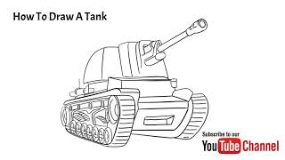 How To Draw A Tank - Kids Drawing Ideas