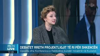 Debatet për pr.ligjin për shkencat, Xhixho: Ligji bie ndesh me kushtetutën !