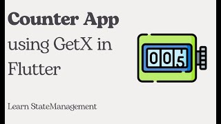 🚀 Build a Counter App with Flutter and GetX! 📱 | Flutter Tutorial