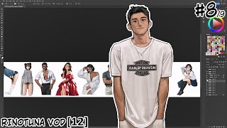 Rinotuna - Real Time Drawing Process VOD [12] part 8/9