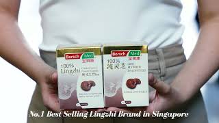 Boost your Immunity \u0026 Build up Health Defence with Borsch Med 100% Lingzhi Cracked Spores Capsule