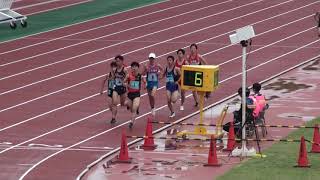 2021 茨城県高校総体 男子5000mタイムレース1組