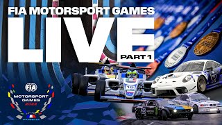 Part 1 | Saturday | 2022 FIA Motorsport Games (English)