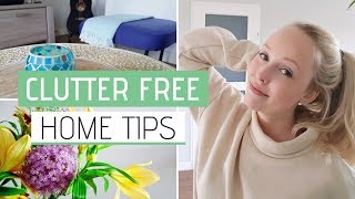 CLUTTER FREE HOME TIPS » 10 Habits for a clutter-free home