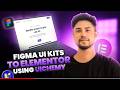 How to convert Figma UI Kits to Elementor via UiChemy - Untitled Ui to Elementor tutorial