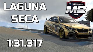 iRacing Onboard | BMW M2 Cup | 25S1Wk10 - Laguna Seca | 1:31.317