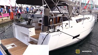 2022 Dufour 390 Sailing Yacht - Walkaround Tour - 2021 Cannes Yachting Festival