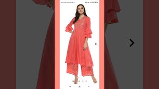 AJIO offers Today || Ajio Flat 75% off on Kurtas + Palazzo + Duppata Combo || Kurtas #shorts