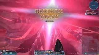 【PSO2】領域調査：異世界の残滓　深遠度700　オメガ・マスカレーダ　Hr　4:37　ノーダメ