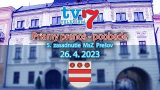 5. zasadnutie MsZ Prešov_poobede