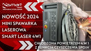 Mini Spawarka Laserowa Smart Laser - Chłodzona Powietrzem z Funkcją Czyszczenia Spoin | Nowość 2024