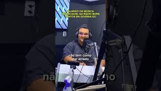 Falei sobre a música “INEGOCIÁVEL” na @radiobonsventos em Goiânia/GO❗️VEJA… #goiania #aovivo #viral