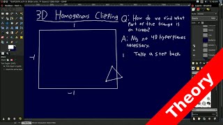 #19 3D Software Rendering Tutorial: Clipping