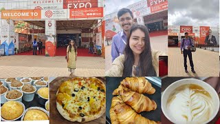 Visited World of Hospitality Expo Bangalore 2022 in Palace ground| A day in hubby's work ☺️