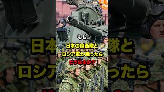 日本の自衛隊とロシア軍が戦ったらどうなる？ #もしも #自衛隊 #ロシア #軍事