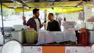 The oldest Shor Nakhod and Mantoo seller in Chman Hozori / شور نخود و منتو فروش سابقه دار چمن حضوری