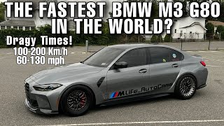 1100WHP BMW M3C G80C X-Drive Stage X | from 100-250 Km/h \u0026 60-150 mph!