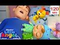 Ten In the Family Bed 😴 Little Angel - Nursery Rhymes and Kids Songs | After School Club