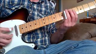 Electric Slide Guitar Lesson in Open D Tuning