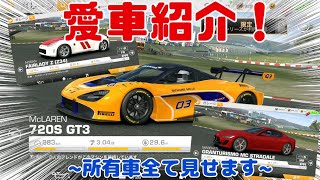 【リアルレーシング3】愛車紹介！~所有車全て見せます~