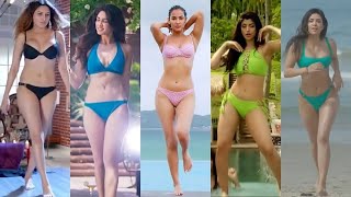 Indian actress bikini hot compilation bollywood actress bikini compilation Bikini feast part 2