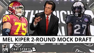 Raiders Mock Draft: Reacting To Mel Kiper’s Two-Round 2021 NFL Mock Draft - Who Did Las Vegas Pick?