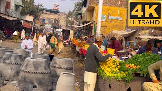 The Popular Mori Gate In Walled City Of Lahore, Pakistan | 4K Walking Tour Of Traditional Mori Bazar