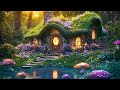 cozy fairy cottage ambience enchanted forest music soothing nature sounds u0026 magical relaxation