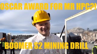 Making of launch video for Boomer S2 mining drill