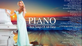 Romantic Relaxing Piano Music - Best Piano Instrumental Love Songs - Soft Background Music For Relax