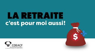 Comprendre votre relevé de Retraite Québec