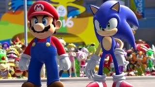 Mario & Sonic at the Rio 2016 Olympic Games - Tournament Mode Part 1 (Vs. Rosalina)